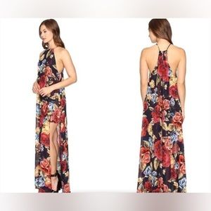 Show Me Your Mumu Bronte Floral Leg Slit Maxi Dress